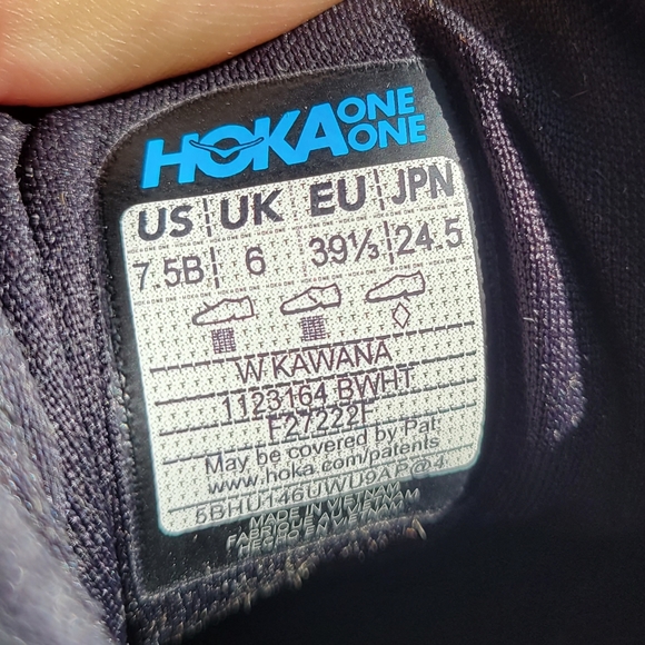 NWOT HOKA Women's ONE ONE Kawana Running Shoes -Size (7.5)- Excellent Condition - Picture 11 of 11